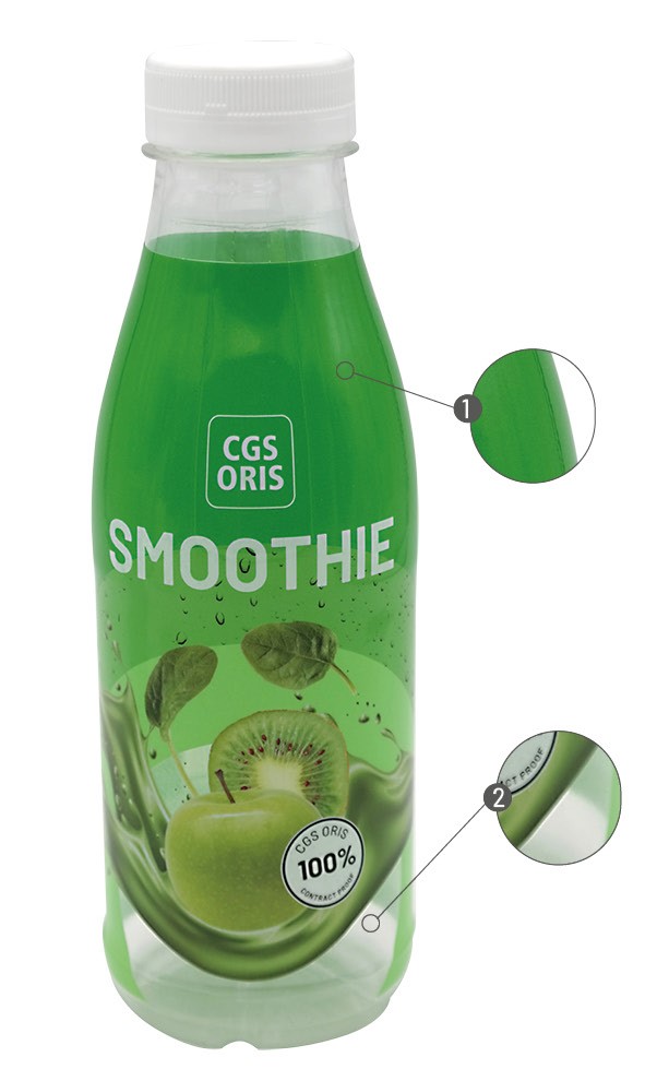 Verpackungsmuster Smoothie Web